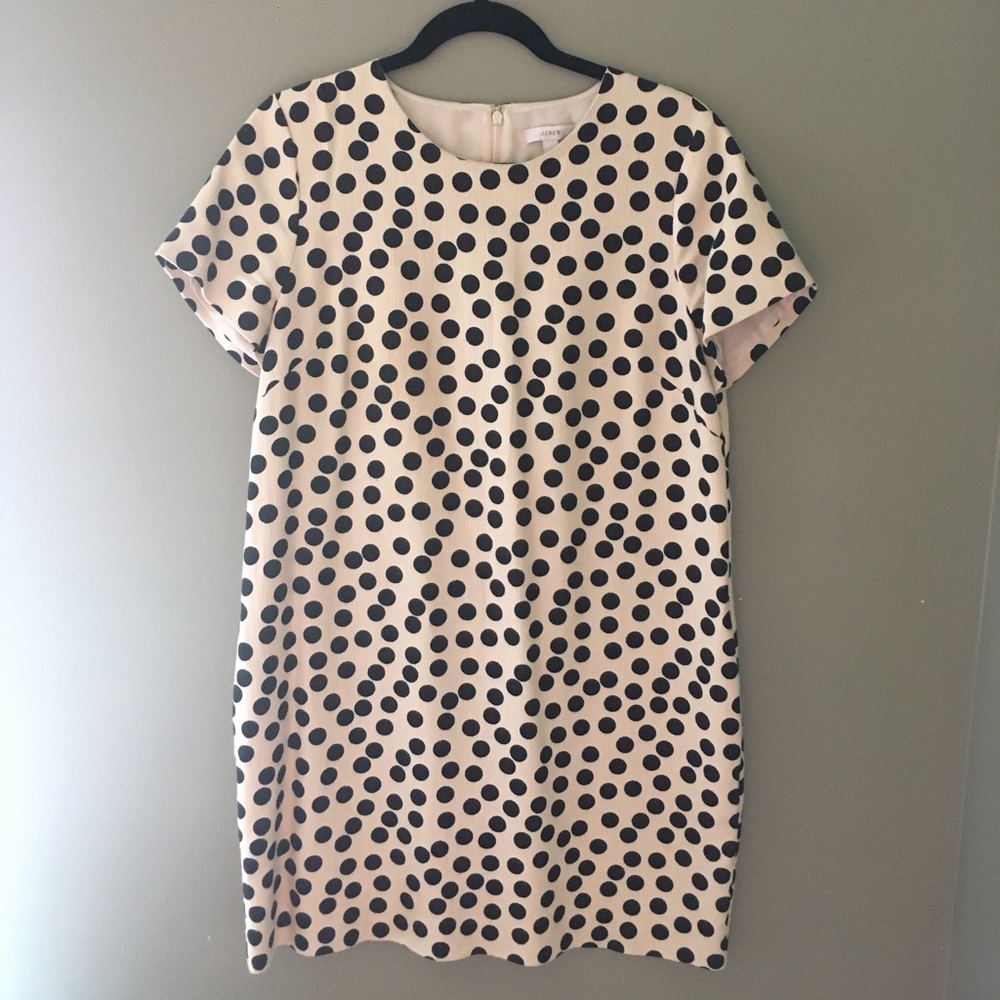 J. Crew polka dot dress